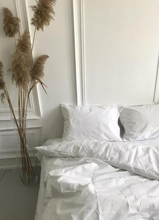 Комплект постельного белья из натурального хлопка (размер евро)4 фото