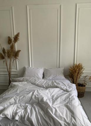 Комплект постельного белья из натурального хлопка (размер евро)1 фото