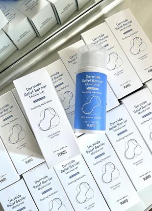 Purito dermide relief barrier moisturizer 100 ml крем зволожуючий з комплексом керамідів