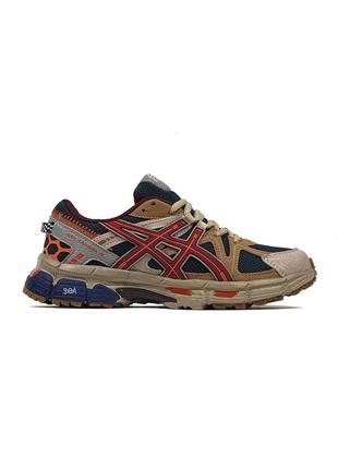 Asics gel - kahana 8 brown navy6 фото