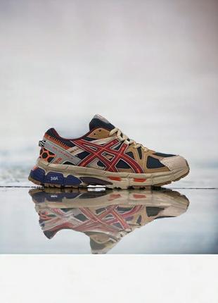 Asics gel - kahana 8 brown navy5 фото