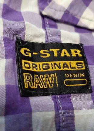 Рубашка g-star raw oroginals, на замке, как новая!4 фото