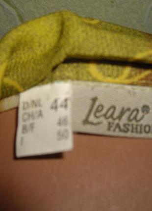 Блуза  укороченная с оборками по рукаву и низу р. 44 leara fashion3 фото