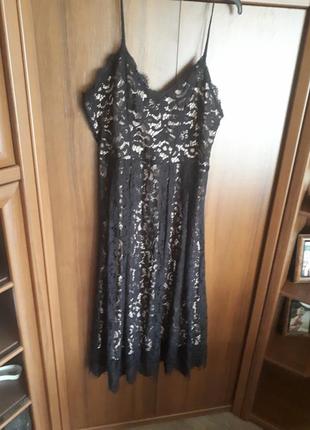 Розкішне ошатне ажурне плаття світшот h&m5 фото