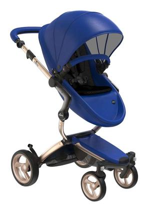 Коляска 2 в 1 mima xari royal blue синя2 фото