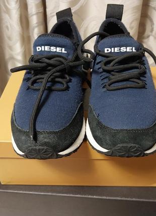 Оригинальные стильные брендовые кроссовки diesel1 фото