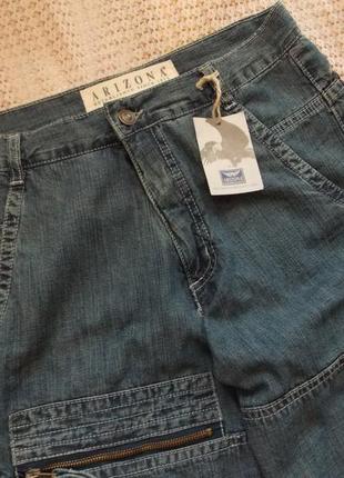 Круті легкі джинси карго з кишенями arizona5 фото