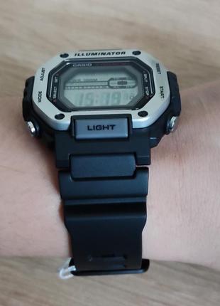 Мужские электронные 100м. часы casio mwd-110h-1a3 фото