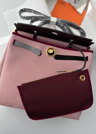 Эксклюзивная сумка в стиле hermes herbag2 фото