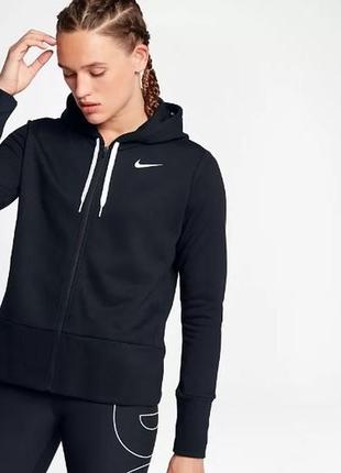 Крутое худи реглан батник женский мягкий из новых колекций nike dry hoodie fz