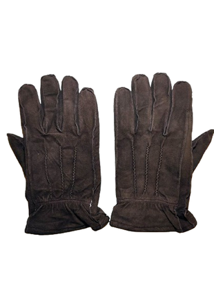 Перчатки мужские, натуральная кожаная замша оленя, xl-xxl (10-11)