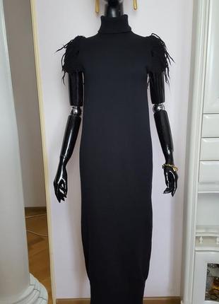 Трикотажное шерстяное платье genry portofino1 фото