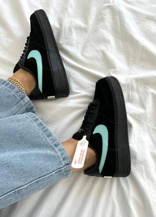 Кроссовки nike air force 1 low tiffany 2 &amp; co4 фото