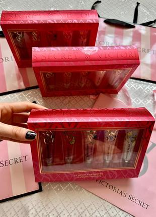 Набор блесков victoria’s secret flavor favorites lip gloss set2 фото