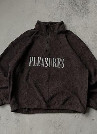 Шерпа 1/4 пуловер pleasures fleece sherpa pullover