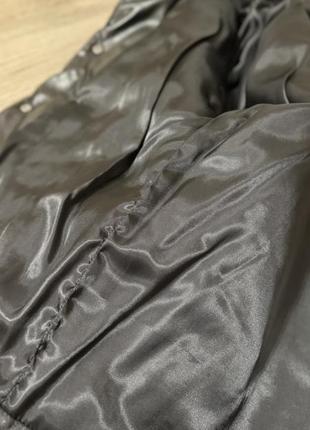 Куртка из эко кожи, черная, хс-с5 фото