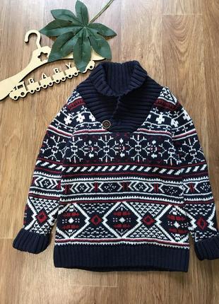 Крутой свитер кофта h&m 2-4 года