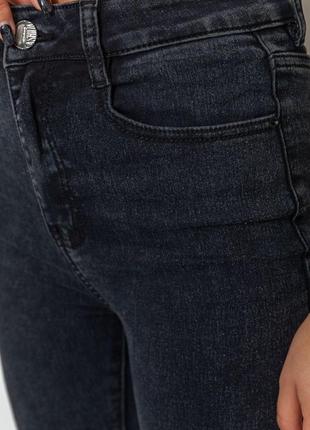 Джинсы женские стрейч, цвет темно-серый, 214r13615 фото