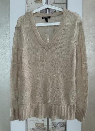 Жіночий вовняний светр павутинка mango