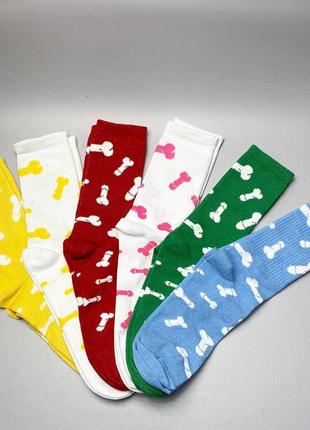 Подарочный набор женских носков на 12 пар 36-41 р качественные с необычным принтом повседневные и прикольные4 фото
