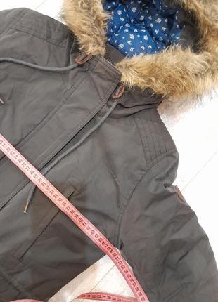 Классний довгий пуховик куртка пальто5 фото