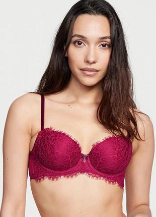 Бюстгальтер с легким push up 36с victoria's secret кружевной dream angels оригинал виктория сикрет6 фото