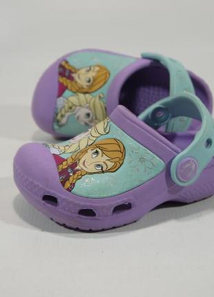 Сабо crocs frozen 13.5см ельза і анна