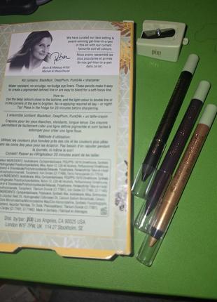 Олівці - pixi endless silky eye pen and sharpener kit3 фото