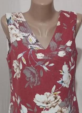 Распродажа новое платье лен-вискоза р.м 46