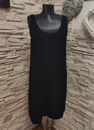 Стильная классная чёрная платье туника от mango2 фото