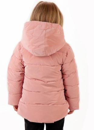 Демисезонная светоотражающая куртка для девочки3 фото