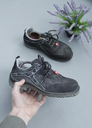 Engelbert strauss чоловічі черевики низькі чорні сірі штраус чоботи робочі будівельні з залізним носком вставкою захистом dewalt cat talan1 фото