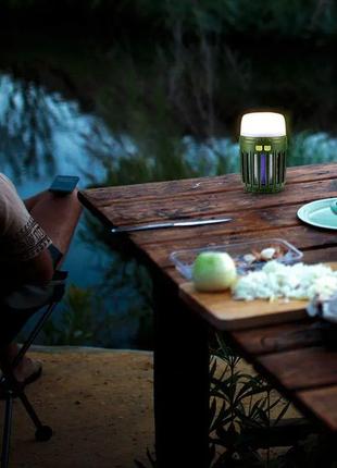 Ліхтар кемпінговий з захистом від комарів naturehike repellent light nh20zm003, акумулятор 18650 (2200 mah)5 фото