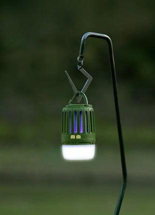 Ліхтар кемпінговий з захистом від комарів naturehike repellent light nh20zm003, акумулятор 18650 (2200 mah)7 фото