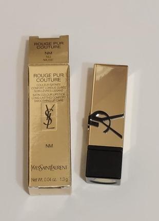 Помада для губ yves saint laurent
rouge pur couture caring satin lipstick with ceramides4 фото