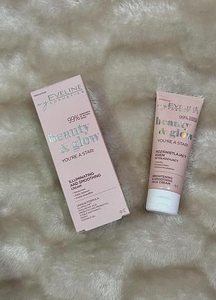 Увлажняющий крем eveline beauty & glow