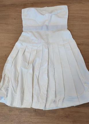 Платье белое брендовые d&g