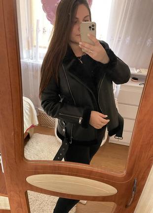 Дубленка из натуральной кожи