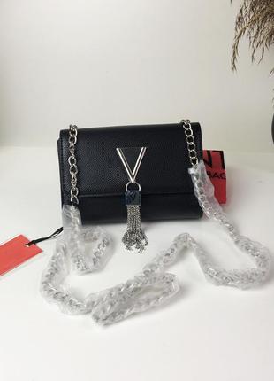 valentino bags divina blouse tassel detail cross body bag in black 910 valentino garavani 08 san