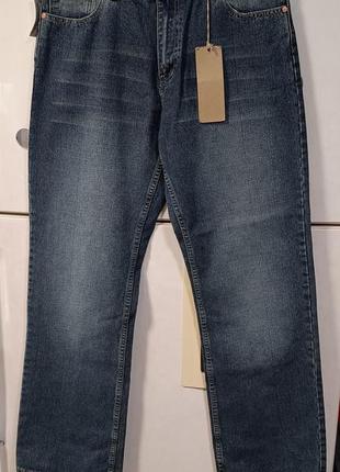 Нові брендові чоловічі джинси "robert lewis" regularfit розмір 36l.