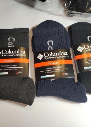 Термо носки columbia 41-45 12пар упаковка7 фото