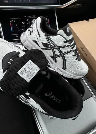 Мужские кроссовки asics gel- kahana 8 white black4 фото