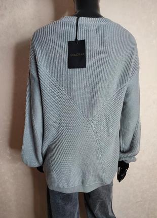 Новый меланжевый свитер6 фото