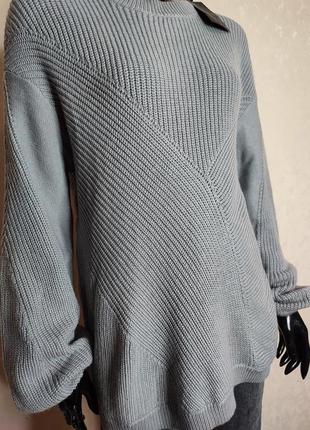 Новый меланжевый свитер4 фото