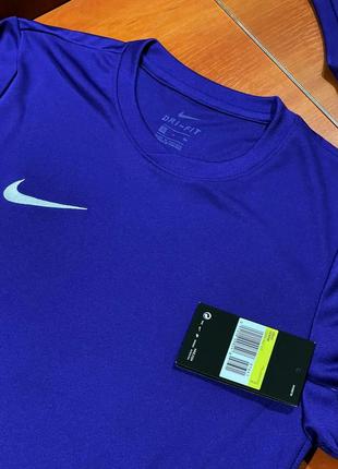 Nike park vi game jersey dri-fit 725891-547 спортивна футболка майка оригінал7 фото