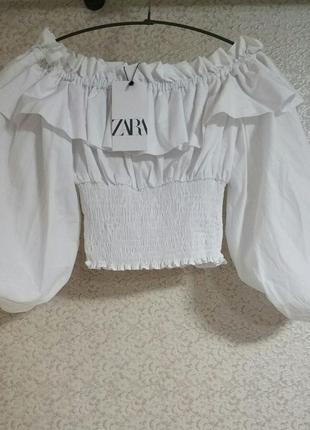 Zara zara top crop