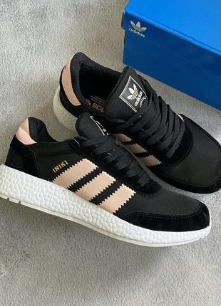 Кросівки adidas iniki black5 фото