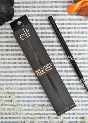 Карандаш для бровей. e.l.f cosmetics ultra precise brow pencil-neutral brown2 фото