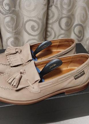 Высококачественные стильные полностью кожаные брендовые туфли russell &amp; bromley made in italy 🇮🇹