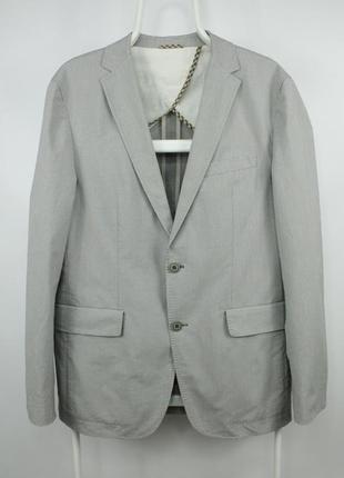 Стильный пиджак блейзер hugo boss stretch cotton blend regular fit blazer jacket